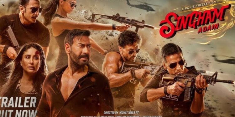 প্রকাশ্যে এলো ‘সিংঘম এগেন’য়ের ট্রেলার