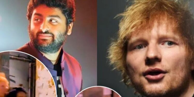 Ed Sheeran – Arijit singh at Jiagunj:চালক অরিজিৎ,আরোহী এড শিরান, ঘুরে দেখলেন জিয়াগঞ্জ