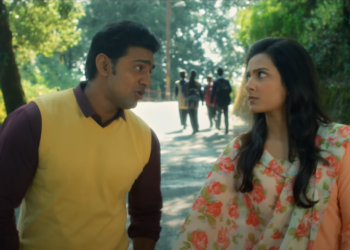 Dhumketu new song : গানে গানে’ ফিরলেন দেব-শুভশ্রী জুটি